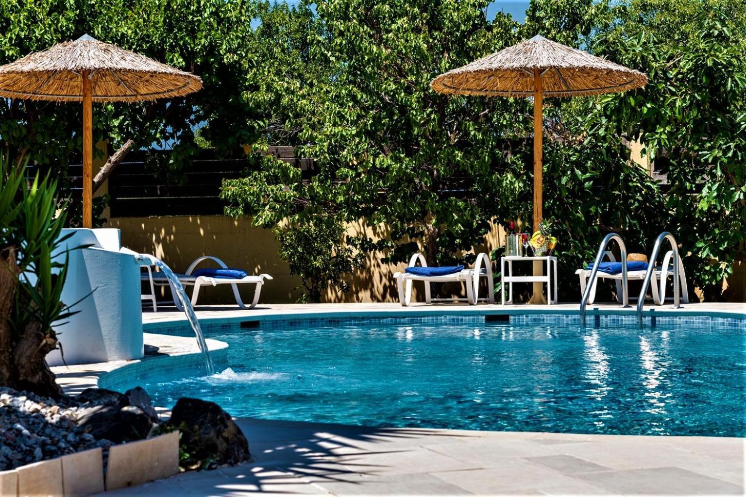 Xenos Villa 2 With A Private Pool,Near The Sea Tigaki Exterior foto