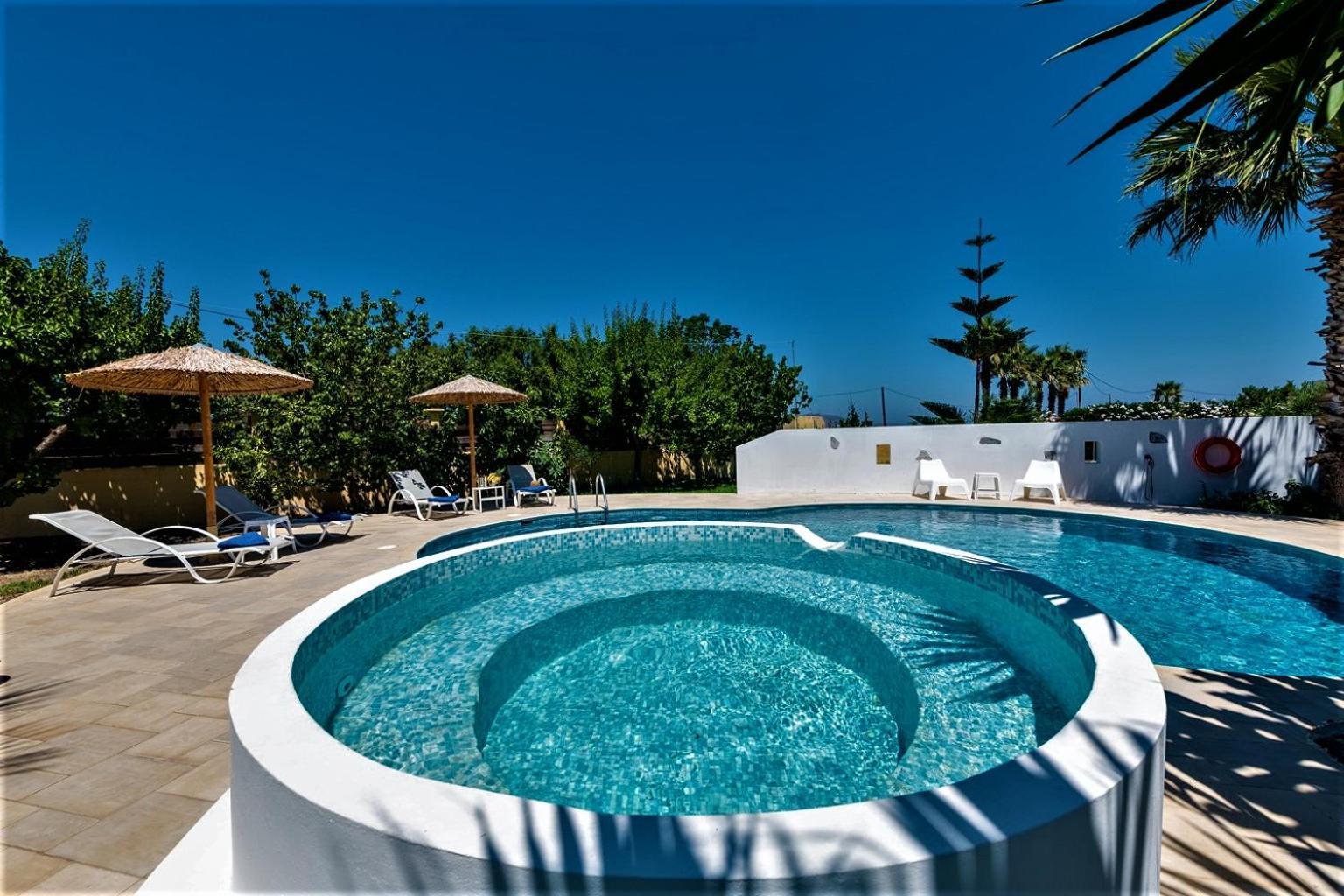 Xenos Villa 2 With A Private Pool,Near The Sea Tigaki Exterior foto